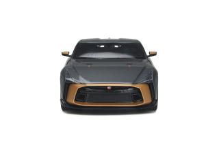 NISSAN GT-R 50 By ITALDESIGN Liquid Kinetic grey 2018 GT Spirit 1:18 Resinemodell (Türen, Motorhaube... nicht zu öffnen!)